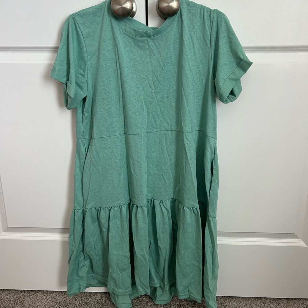 Amazon Teal Dress